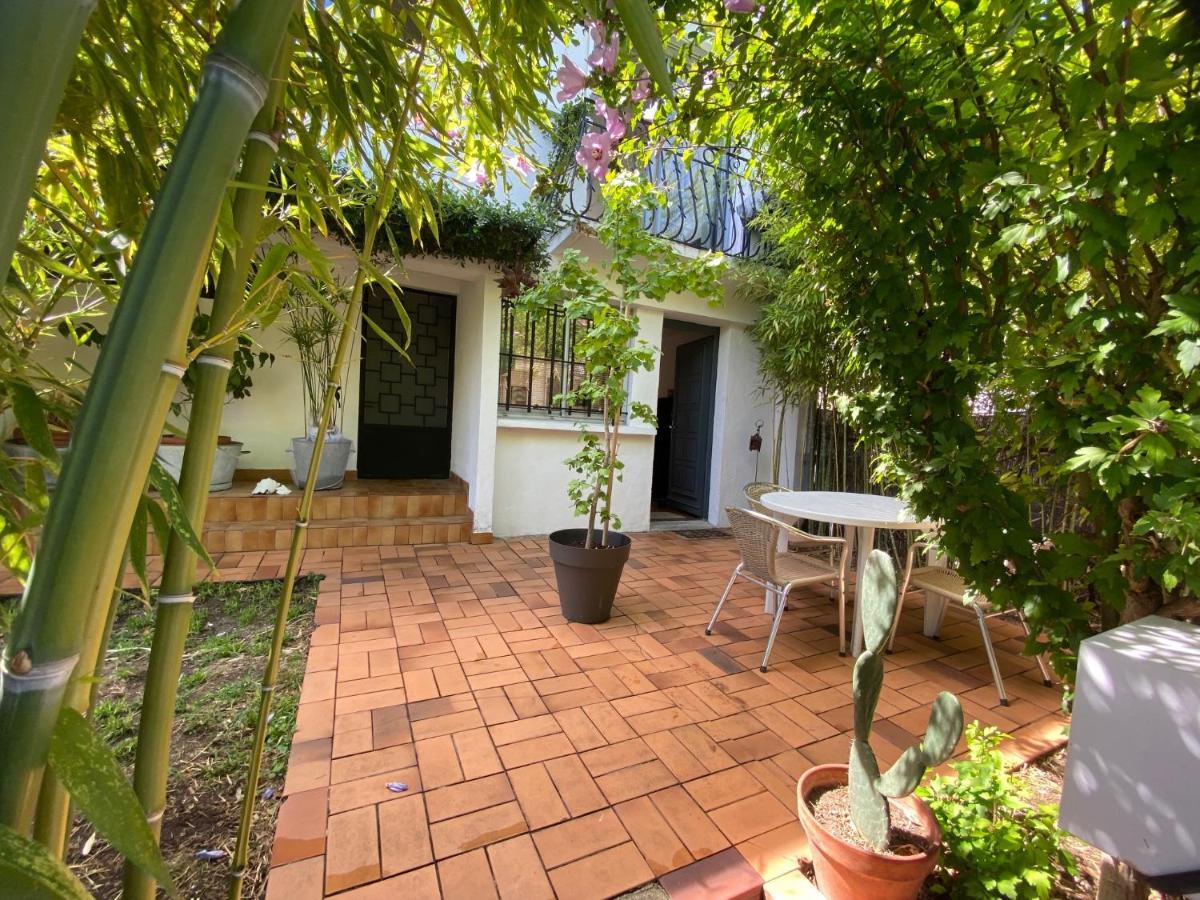 Grand Studio De 38M2 Et Cour Independante De 25M2 Dont Wifi Et Netflix Apartment Montpellier Bagian luar foto
