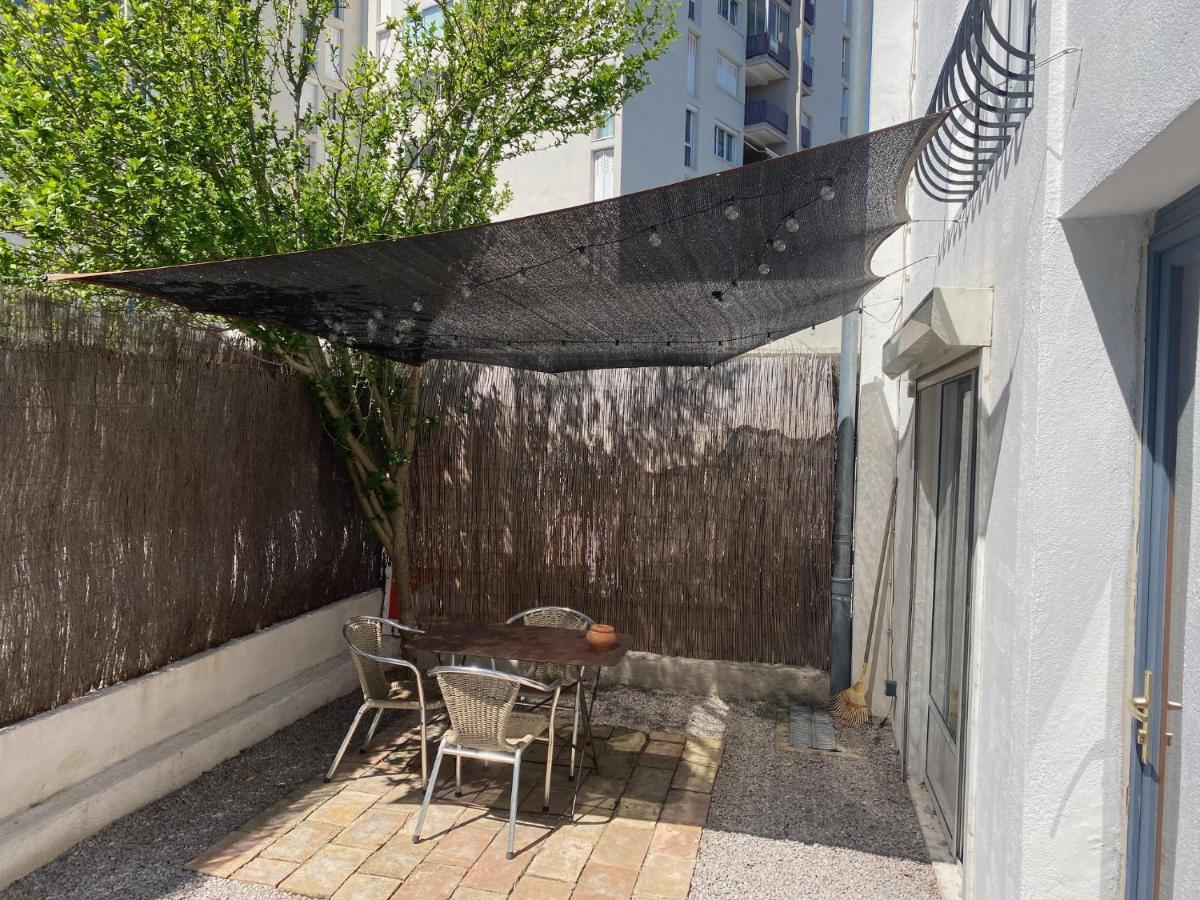 Grand Studio De 38M2 Et Cour Independante De 25M2 Dont Wifi Et Netflix Apartment Montpellier Bagian luar foto